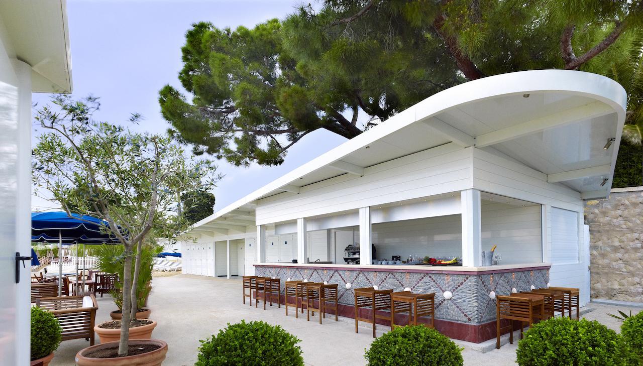 Hotel Belles Rives Juan-les-Pins Étterem fotó